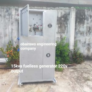 15KVA 12hours power supply everyday Fuelless Generator, 220V Output solar and wind regenerative system