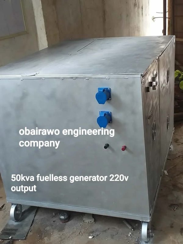 50KVA Fuelless Generator 3 Phase Output