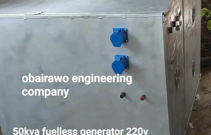 50KVA Fuelless Generator 3 Phase Output